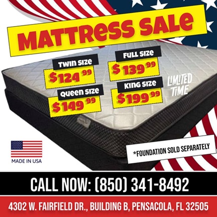 Mattresses starting at 125$ in Pensacola Fl Mattresses starting at 125$ in Pensacola Fl