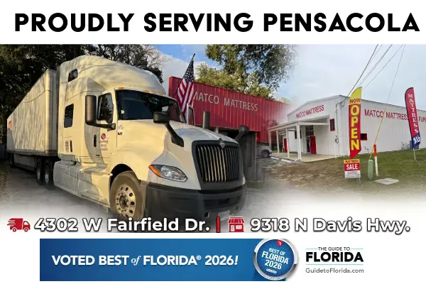 MATCO Mattress Winner The Best of Florida 2026 Mattress Store Category