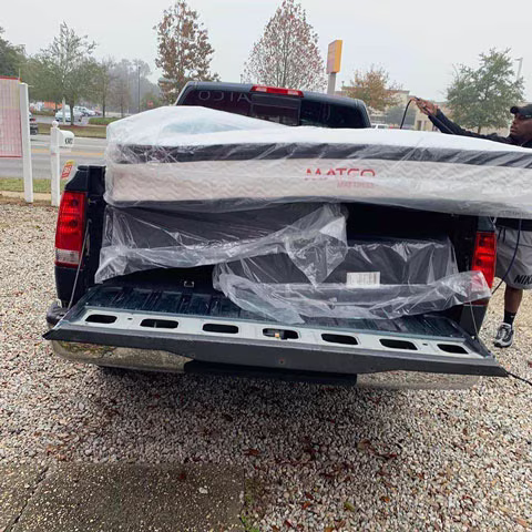 Drive from Alabama to Matco Mattress for mattress